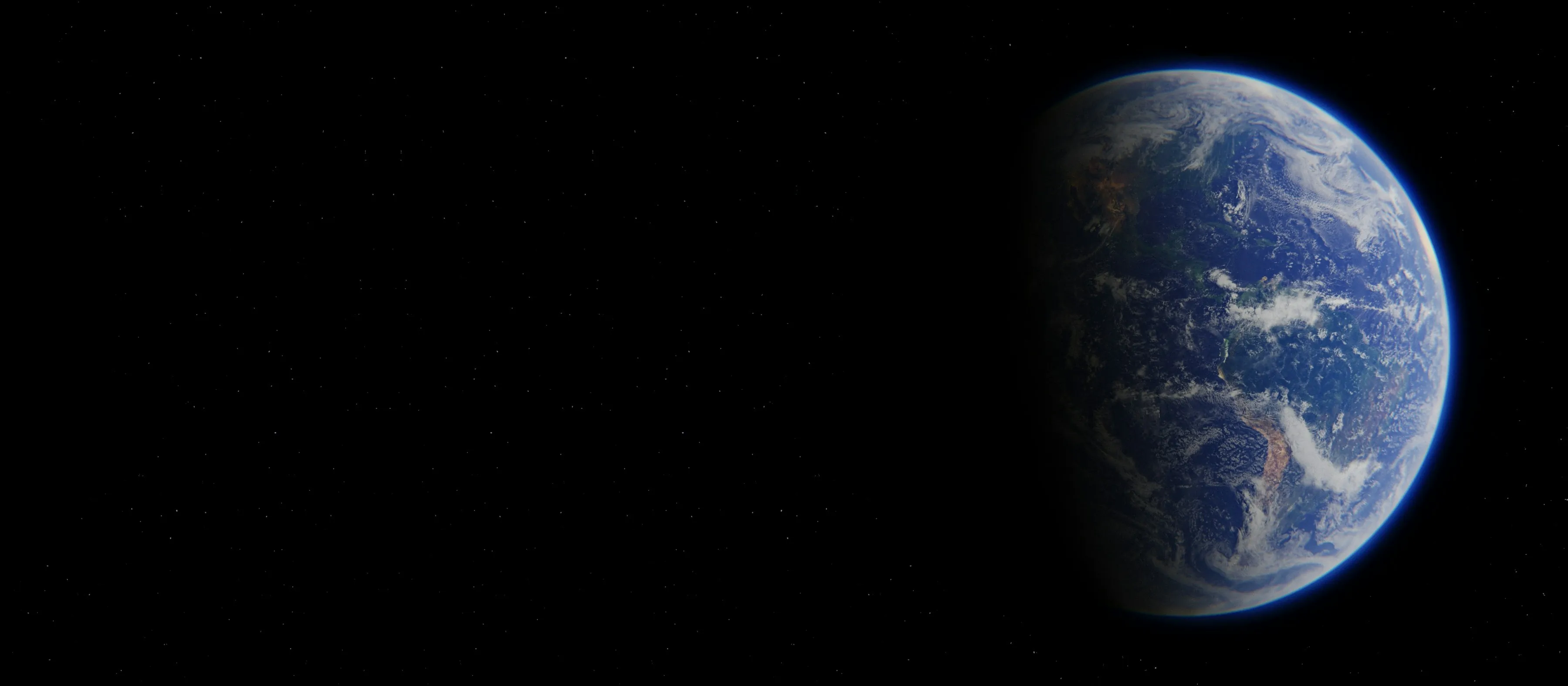 The Earth seen from space