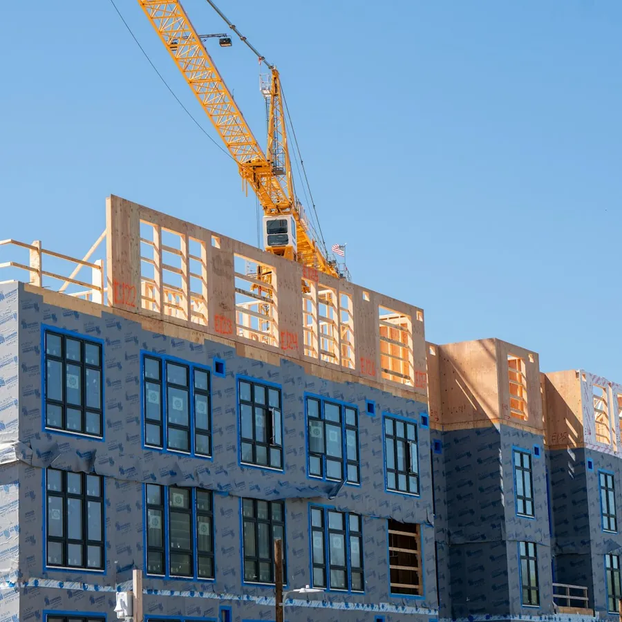 A new building under construction